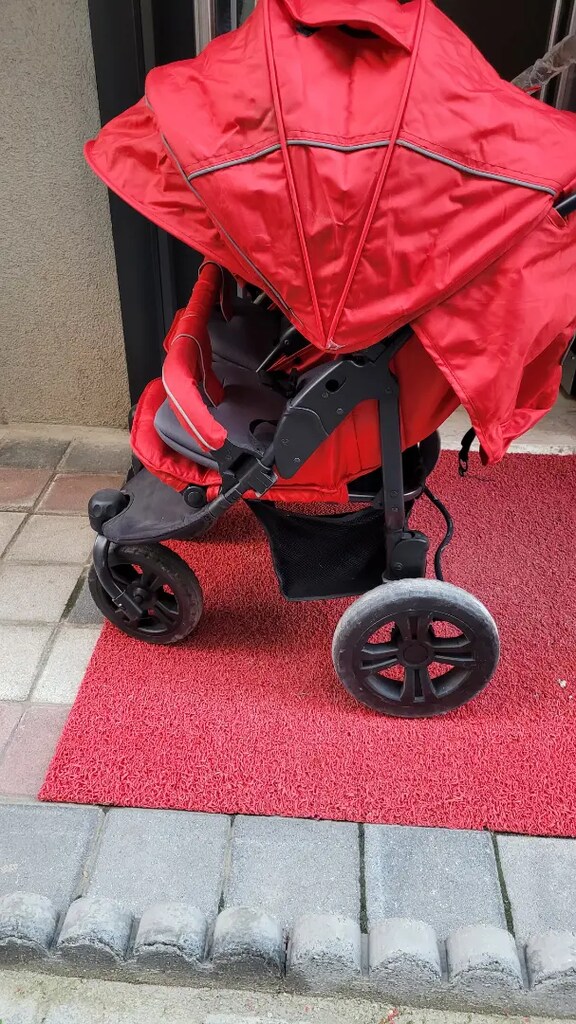 İkiz bebek arabası yeni gibi - 3