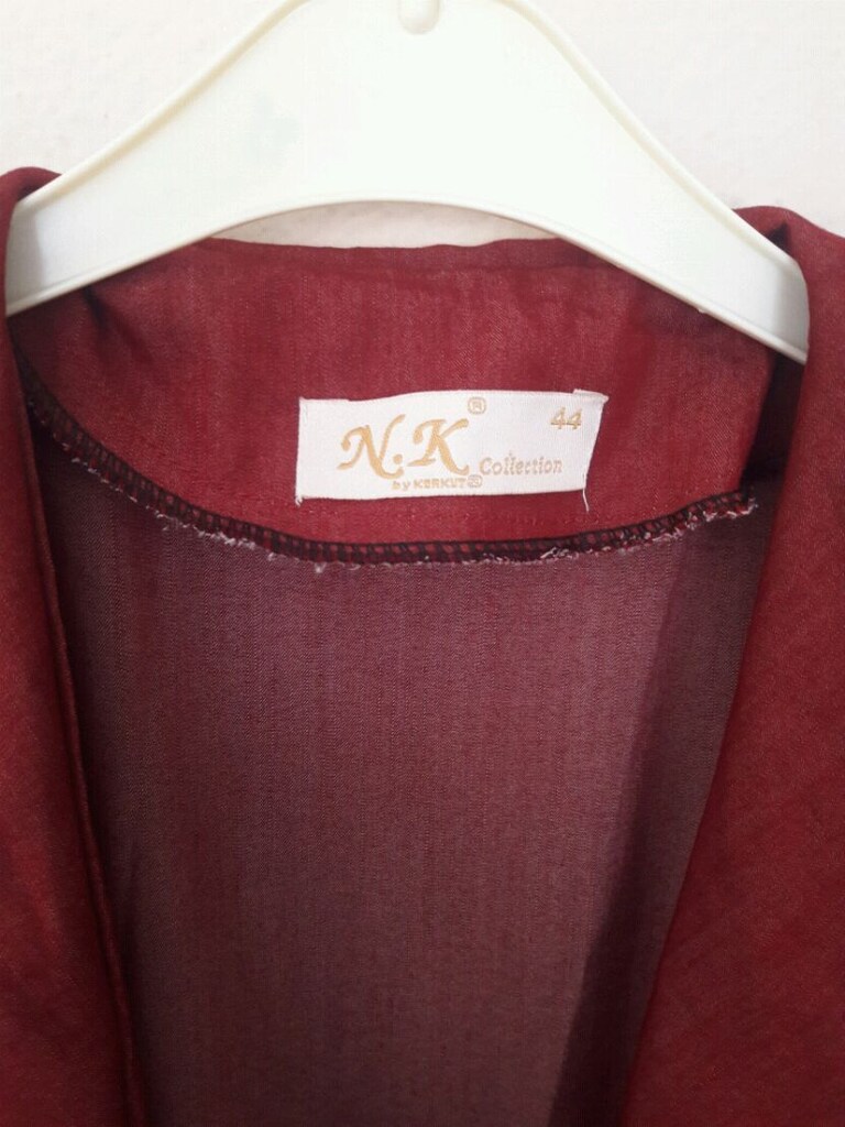 Bordo yelek - 2