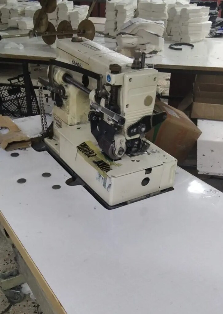 Kansai kemer makinesi 4 iğne kot temiz yarı otomatik atuleyeden - 4