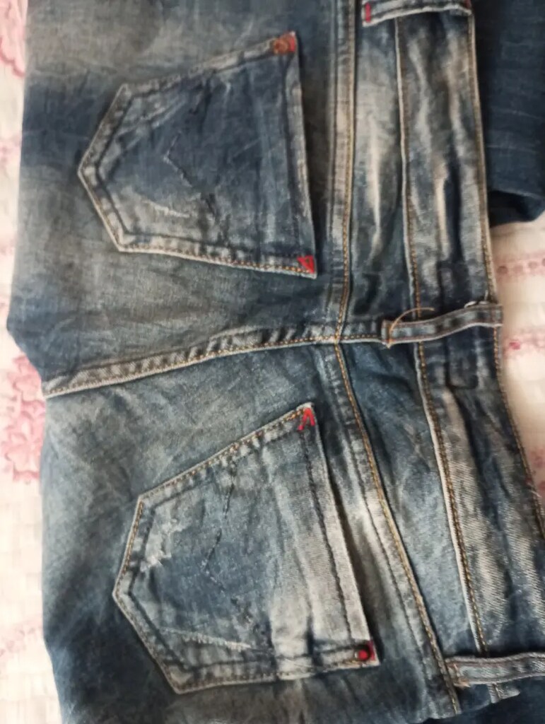 Slim fit kot pantolon - 5