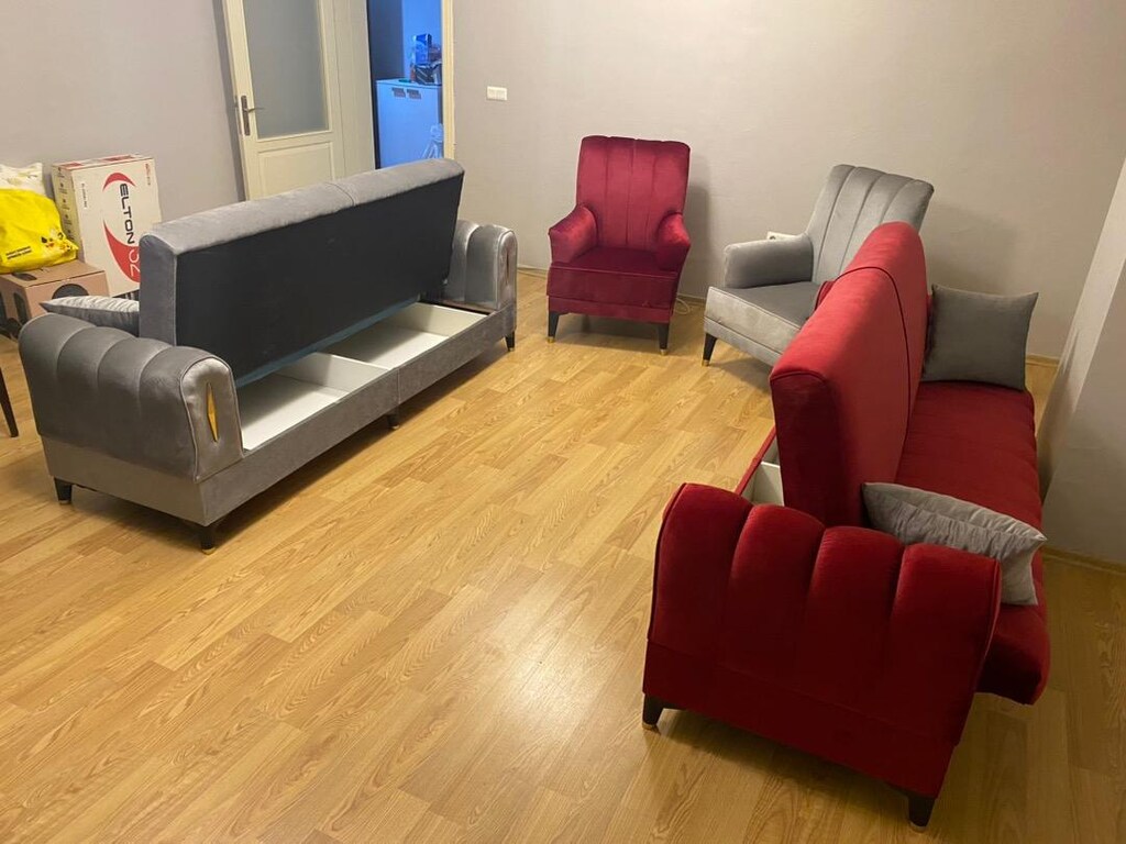 İmalattan Halka Dilimli Saray Chester Koltuk Takımı - 2