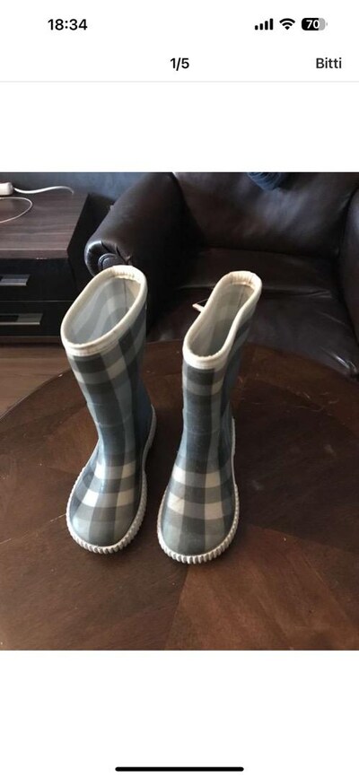ORGİNAL BURBERRY ERKEK ÇOCUK BOT 29/30 numara