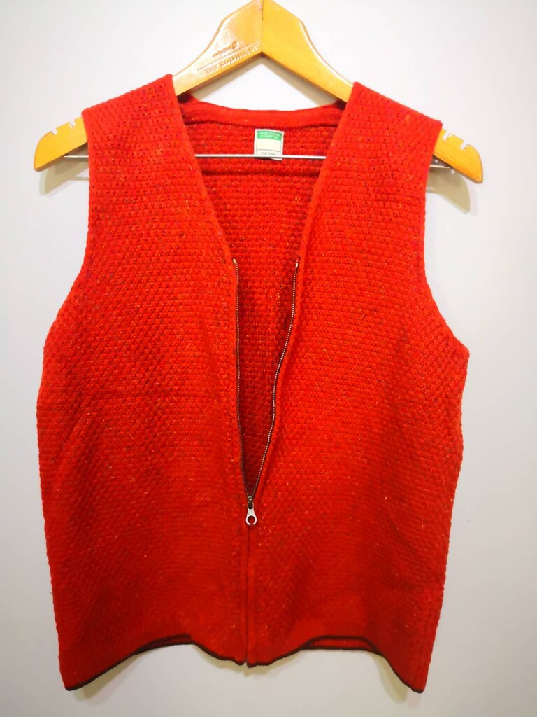 ORJİNAL BENETTON MARKA ÖRGÜ YELEK - 6