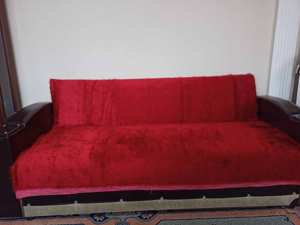 Antika Bulgar tüylü peluş örtü - 5