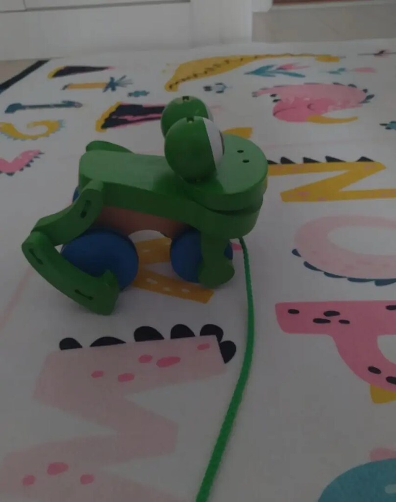 Yürüme arkadaşı
Melissa & Doug Ahşap Çek Çek _zip zıp kurbağa