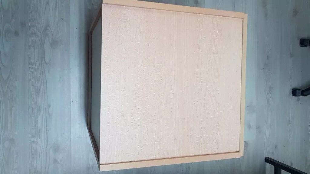 Özel imalat İki Çekmeceli komidin, krem. Enxboyxyükseklik:50x50x60cm - 8
