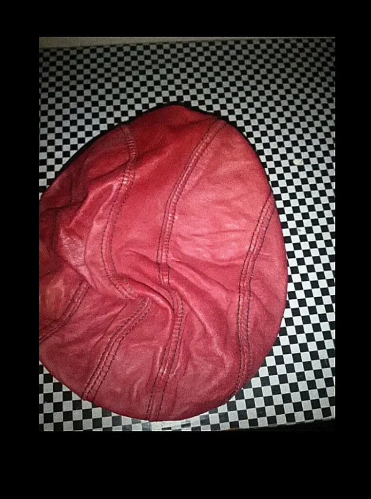 Hakiki Deri Hostes Şapka - 3