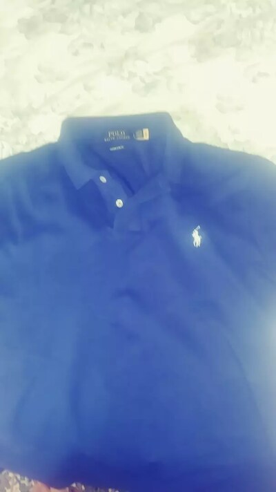 Polo mavi tşört