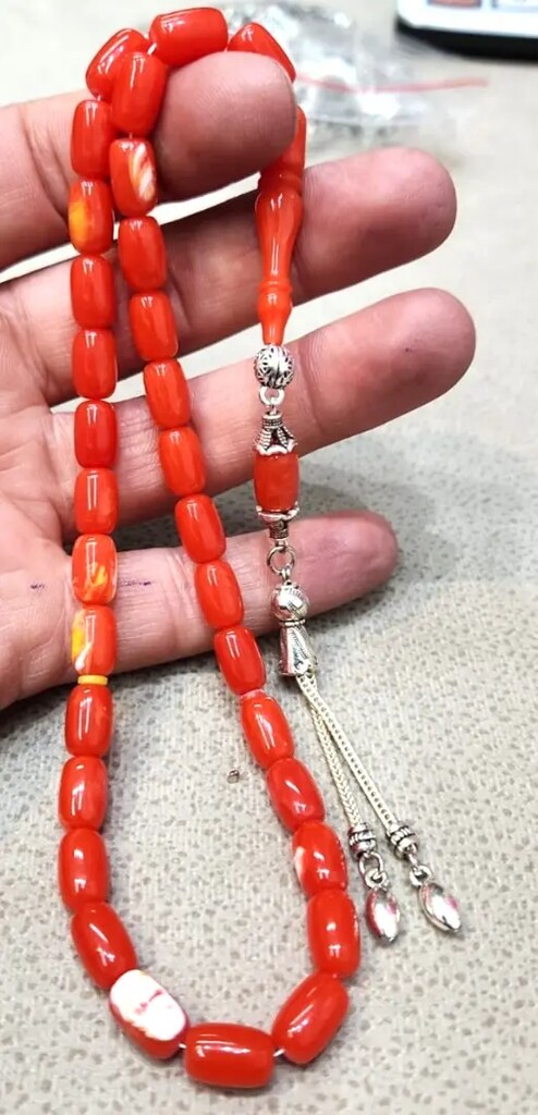 TESBİH Arizona Tesbih 7X11 mm Sistemli Dizilim Şahane Renk - 3