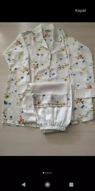 Saten Pijama Takımı