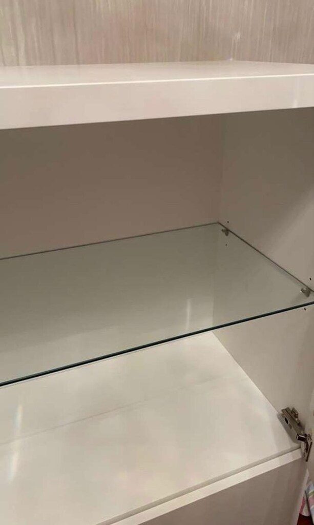 Tepe Home Marka Vitrin & Konsol, Beyaz Özel Lake Boyalı - 4