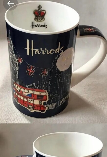 Koleksiyon Vintage Harrods Londra Kupa-
Açıklama Altta
