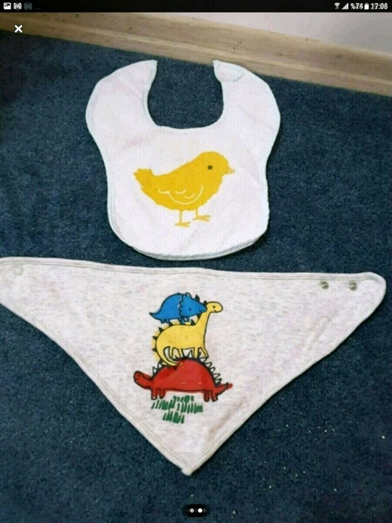 Önlük, 2 adet, bebeklere - 2