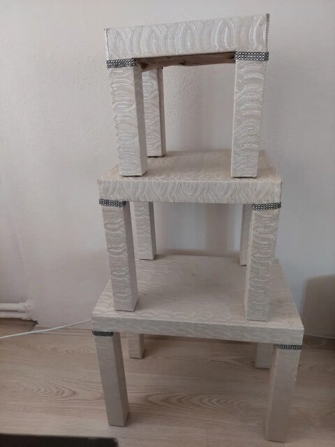 3 lü zigon sehpa