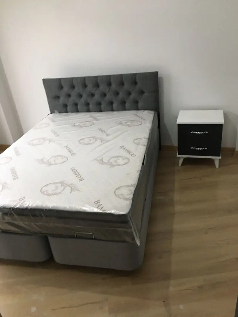 Sıfır kaliteli çift kişilik baza başlık petli yatak - 5