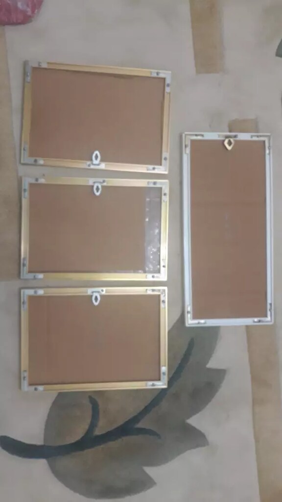 Çerceve Metal Sari Aliminyum  SIFIR Temiz (18x25) (34×16)Tane 100 tl - 2