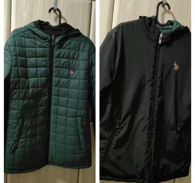 Us polo assn çift taraflı mont