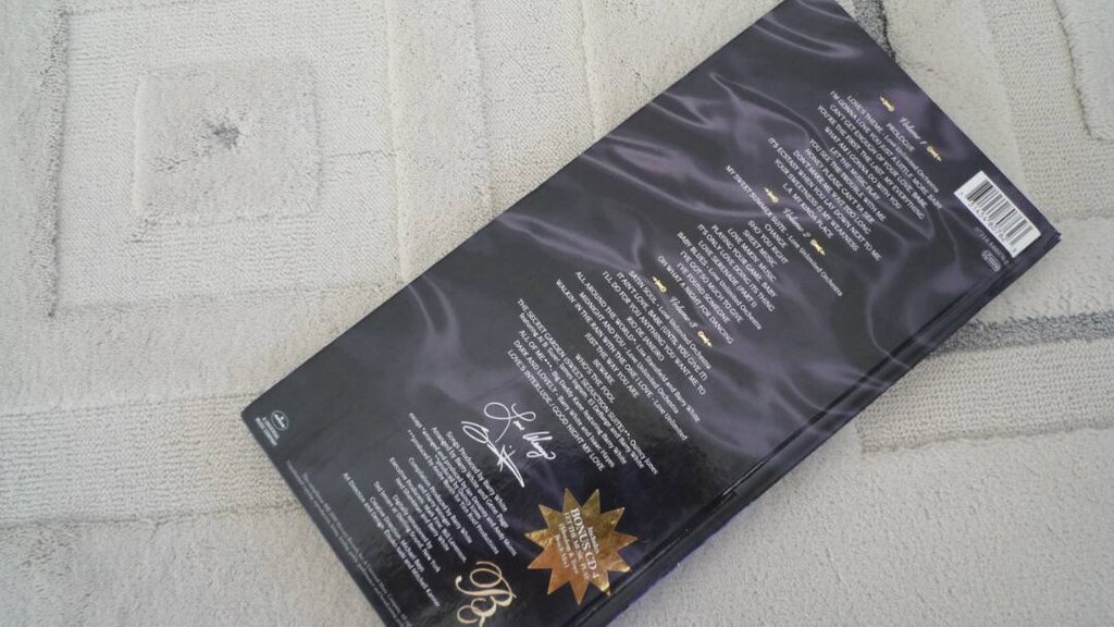 Barry White 4 CD'li Kitap Albüm - Limited Edition - 9