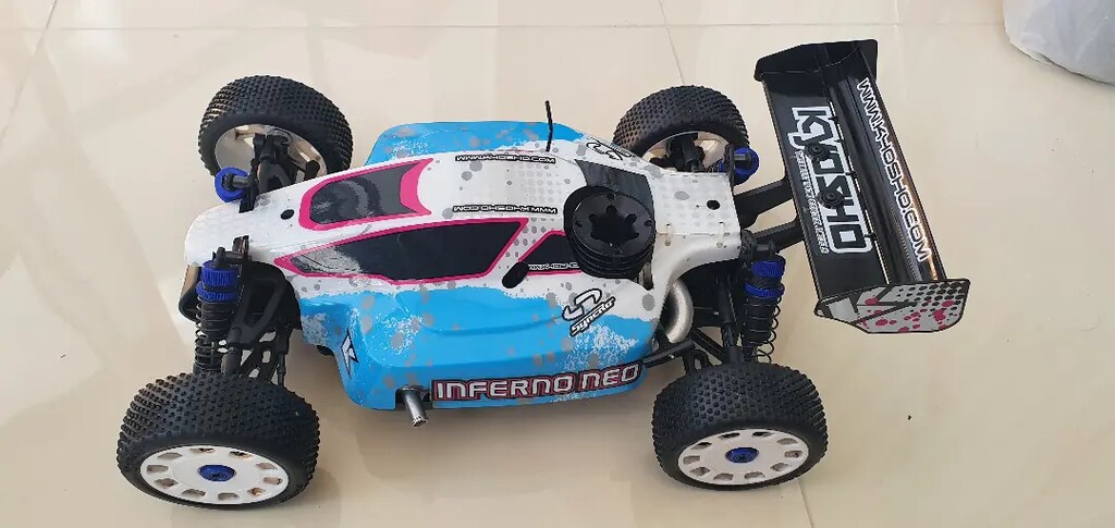 Kyosho inferno nitro benzinli rc araç - 4