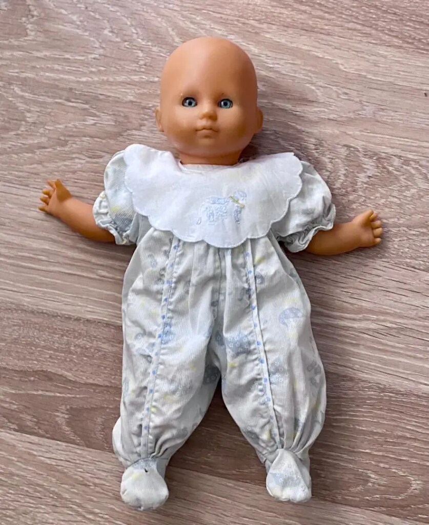 Alman Zapf Antika Oyuncak Bebek - 8