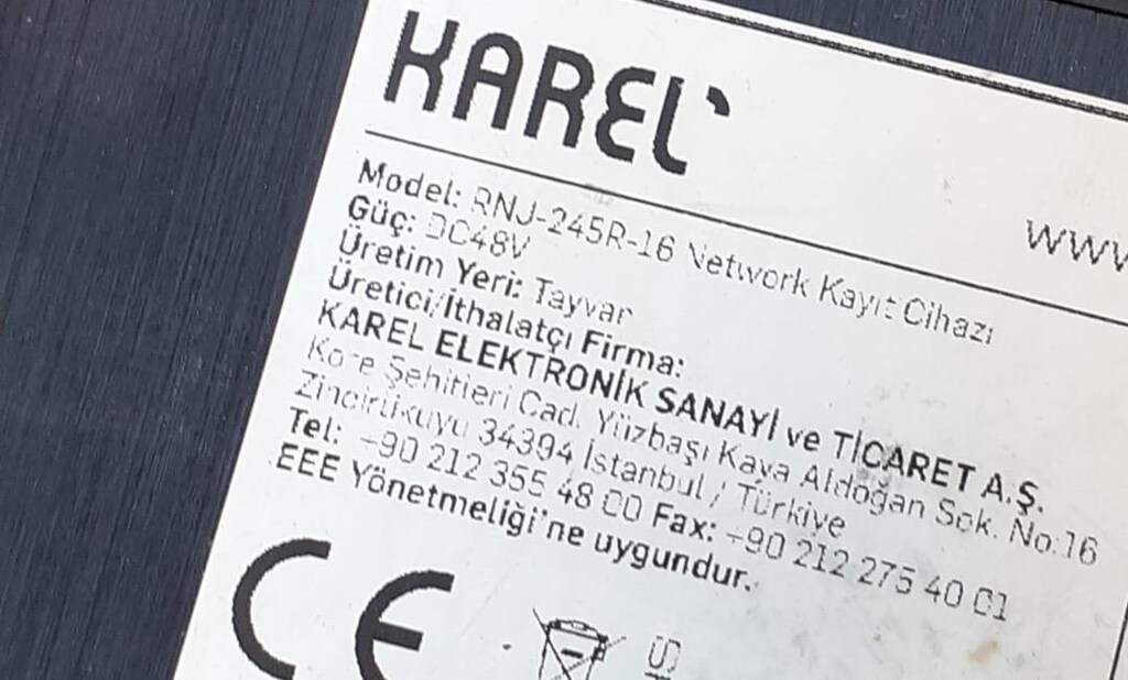 Karel network kayıt cihazları - 4