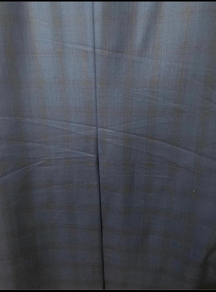 ABDULLAH KIĞILI EXCLUSIVE CUT LACİVERT TAKIM ELBİSE EKOSE 54/6 drop
