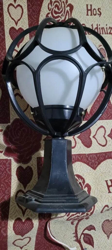 Sıfır sokak lambasi bahçe armatür duvar set üstü görükle - 2