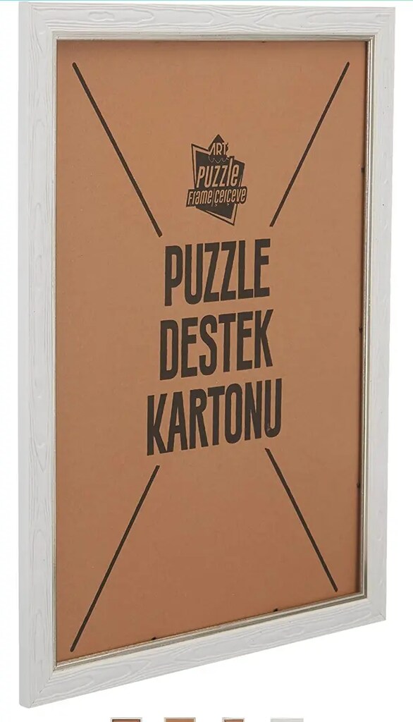 Art Puzzle Çerçevesi 1000 lik Beyaz Çerçeve - 3