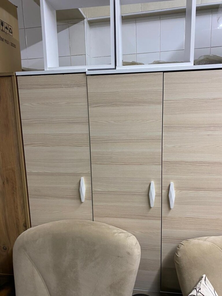 Üç kapaklı dolap sıfır - 3