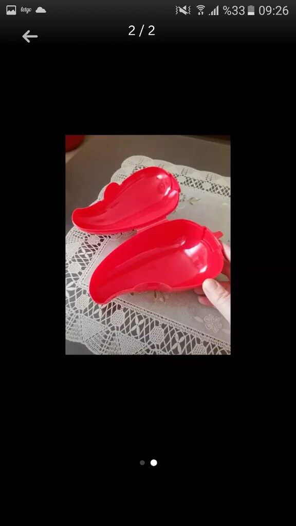 Tupperware biber saklama kabı - 2