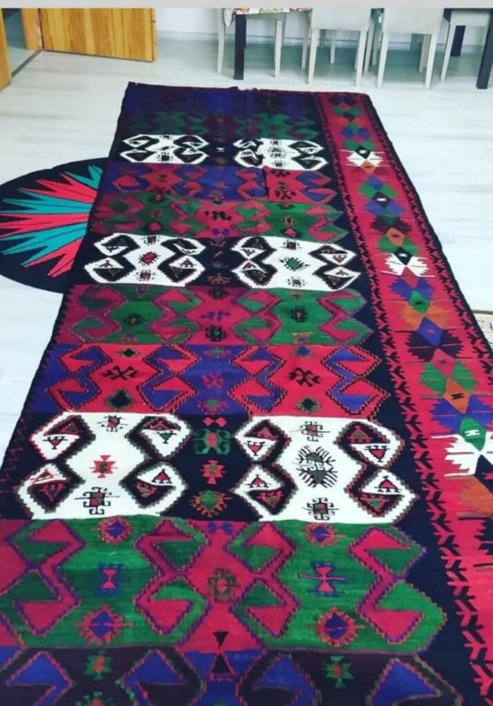 Kök el dokumasi kilim - 4