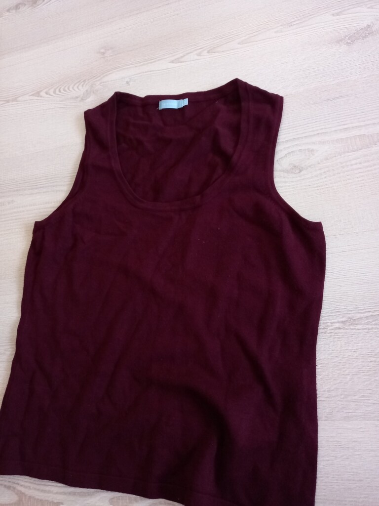 S beden triko bordo bluz yeni ürün - 2