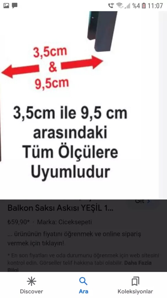 Ayarlanabilir Saksı askılığı 2li - 3