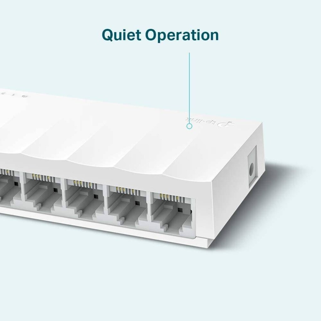 TP-Link LS1008 8 Port 10/100 Mbps Fast Ethernet Switch Beyaz - 4