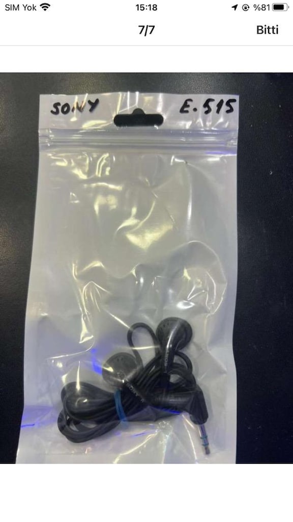 Sony orijinal walkman kulaklıkları - 6