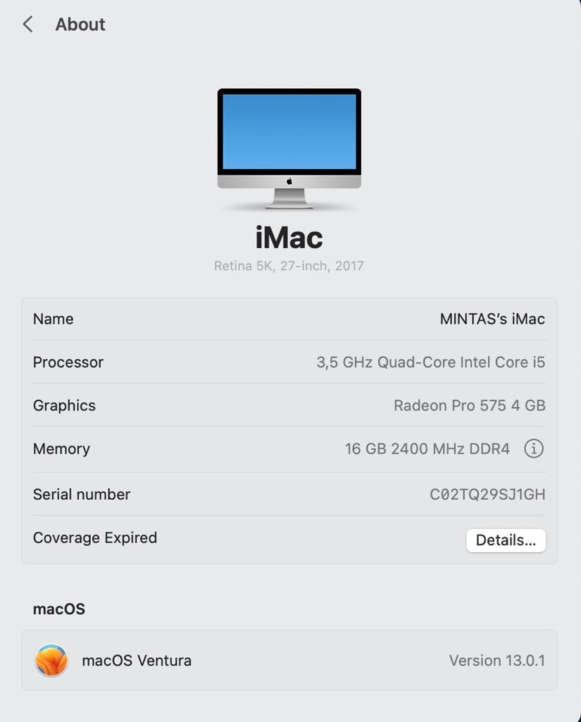 iMac Retina 5K 27” (2017) | 16GB RAM | Radeon Pro 575 | Çok Temiz - 7