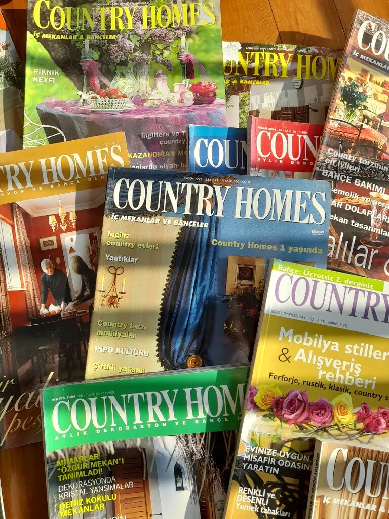 Country homes iç dekorasyon ev stil dergiler - 7