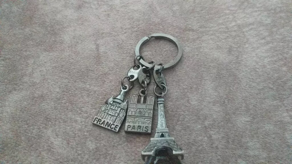 PARIS EYFEL KULESİ 3 d METAL ANAHTARLIK - 4
