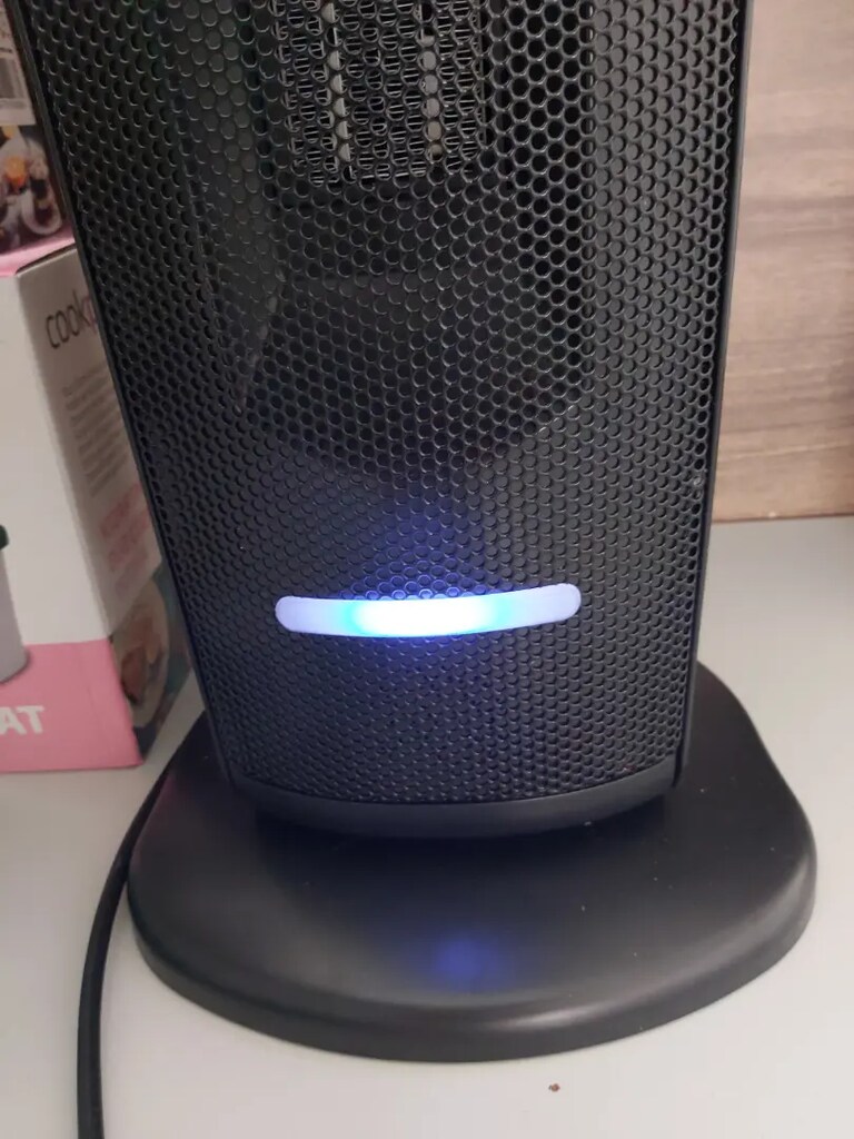 Fanlı Seramik Isıtıcı 2200W Dokunmatik Ekran Led Işık Kumandalı - 5