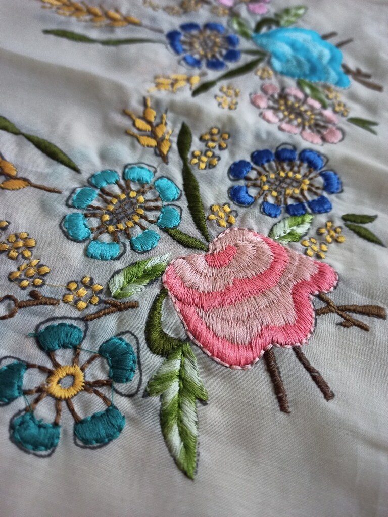 Piko işi masa sehpa örtüsü - 4