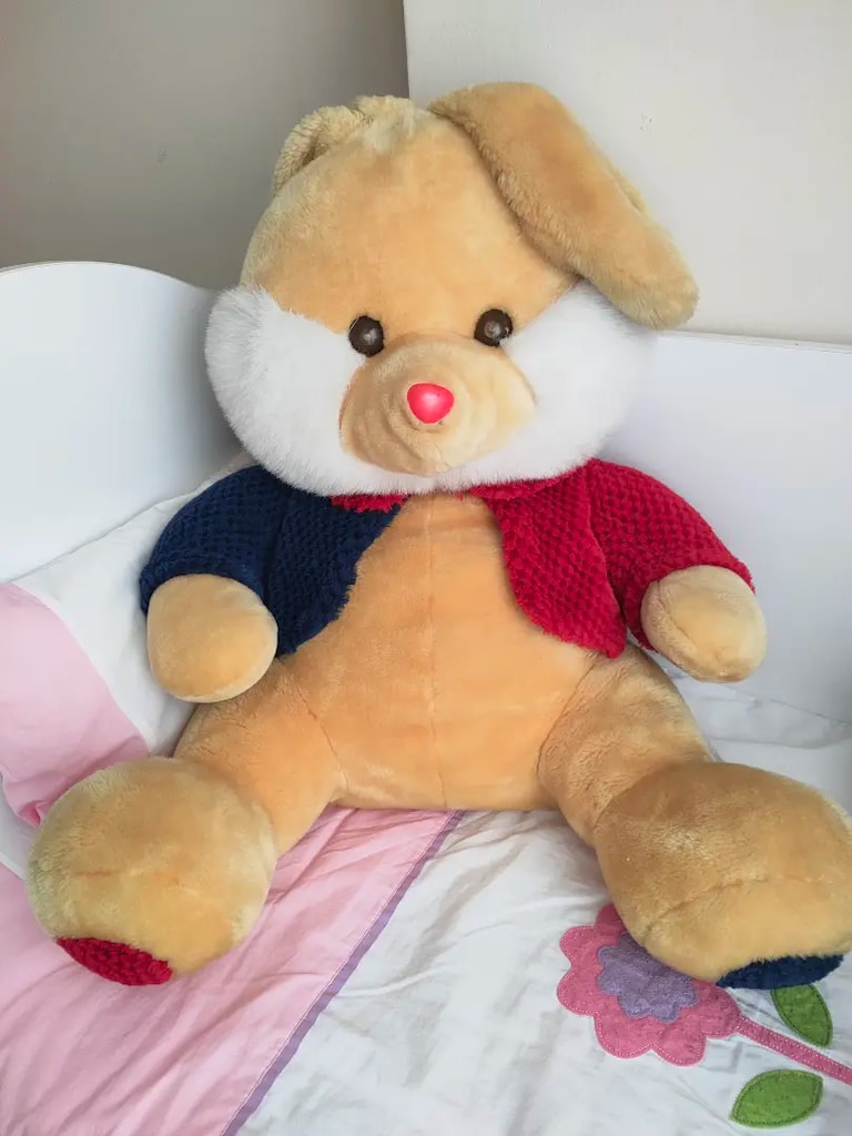 Oyuncak peluş tavşan büyük boy - 4