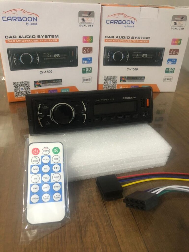 Sıfır bluetoot usb çift anfi çıkışlı teyip