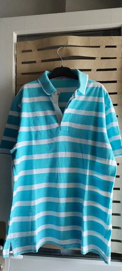 L beden Polo yaka t-shirt yeni