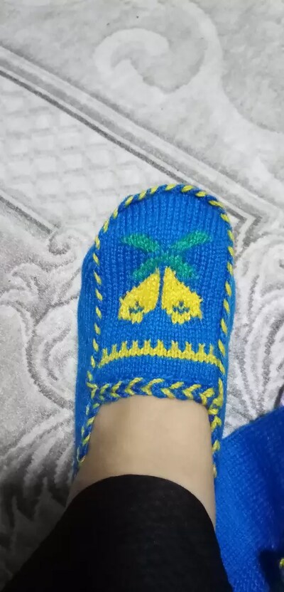 Çeyizden el örmesi patikler adeti 150 tl