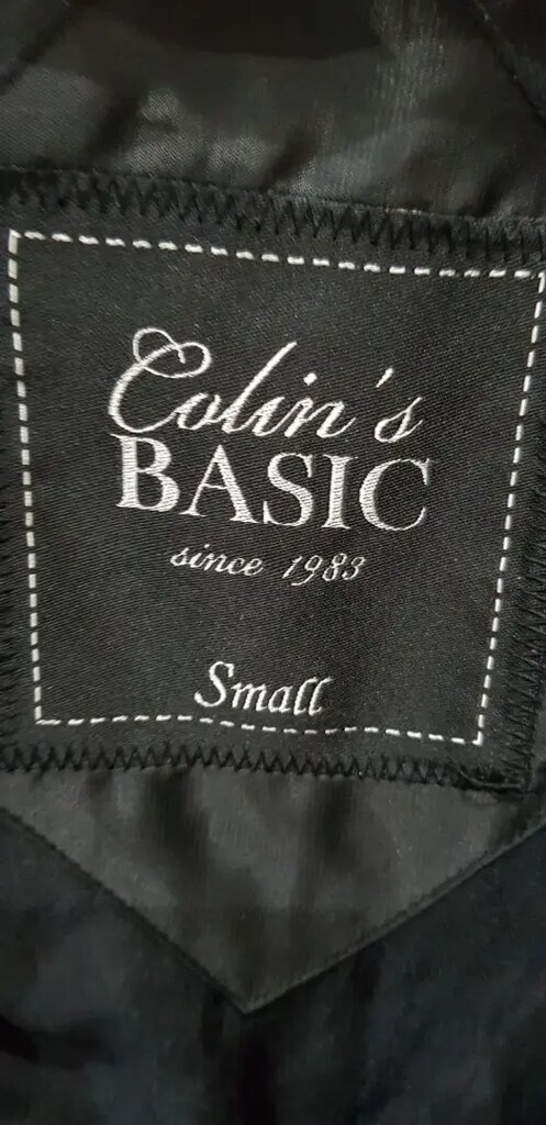 COLIN'S BASIC marka 38-40 beden siyah saten bayan kışlık kaban. - 4