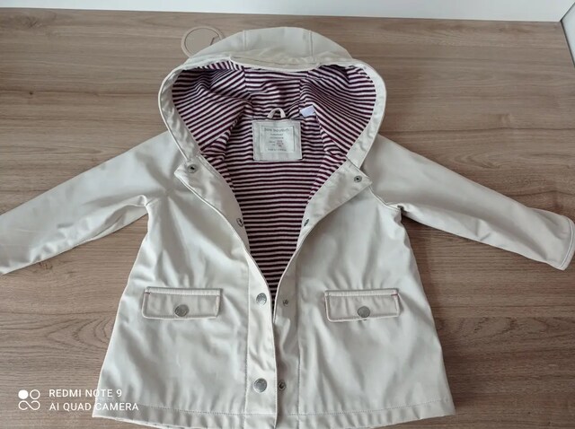 Zara baby kauçuk sezonluk mont