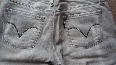 Levi's Özel Seri Swarovski Taşlı Bayan Blue Jean