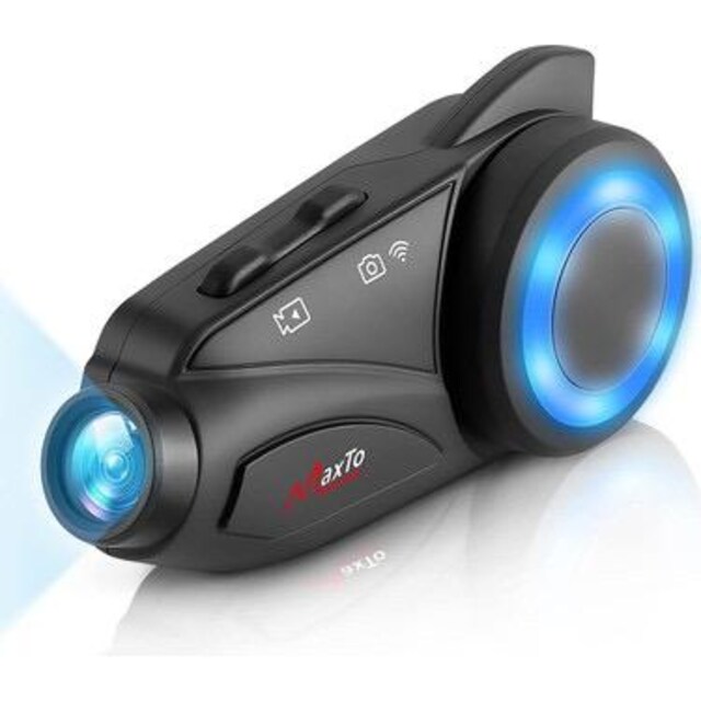 MAXTO M3 Kameralı intercom Kask İnterkomu