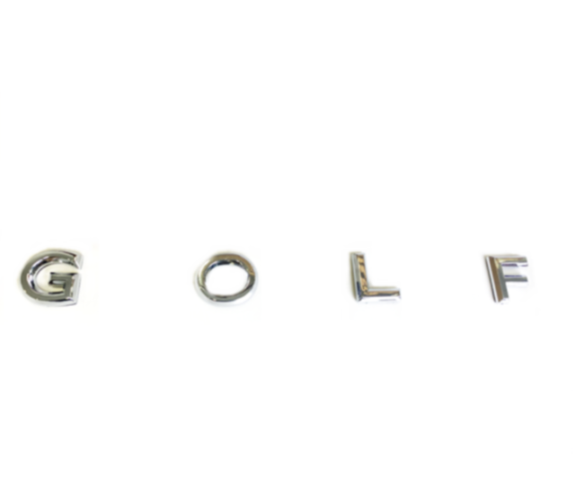 Volkswagen Golf - Bagaj Yazısı (Yeni nesil)