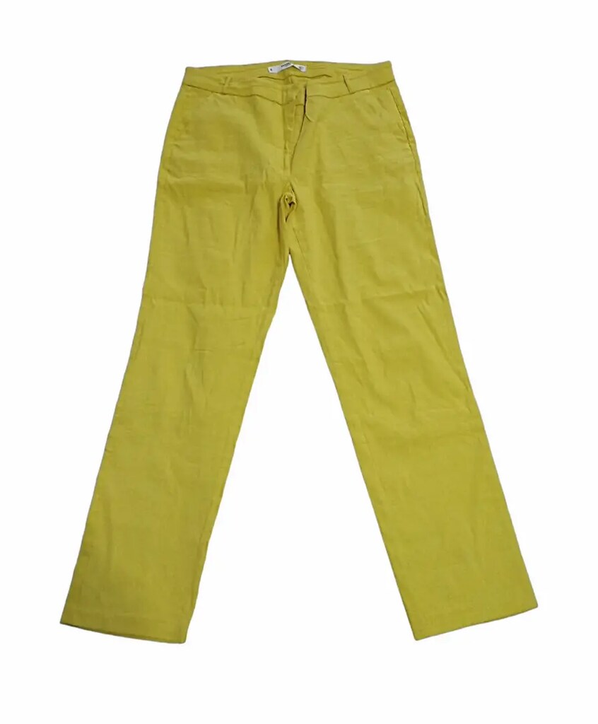 MANGO KETEN LİKRALI PANTOLON - 4